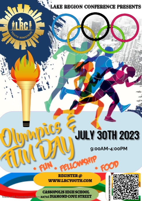 olympic games A4 template