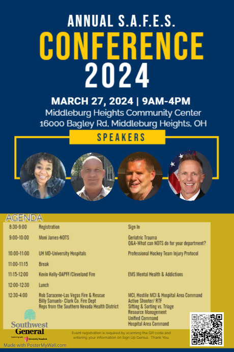 Annual Conference Poster Template | PosterMyWall