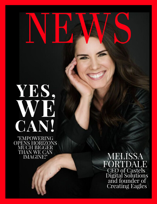 Time Magazine Layout