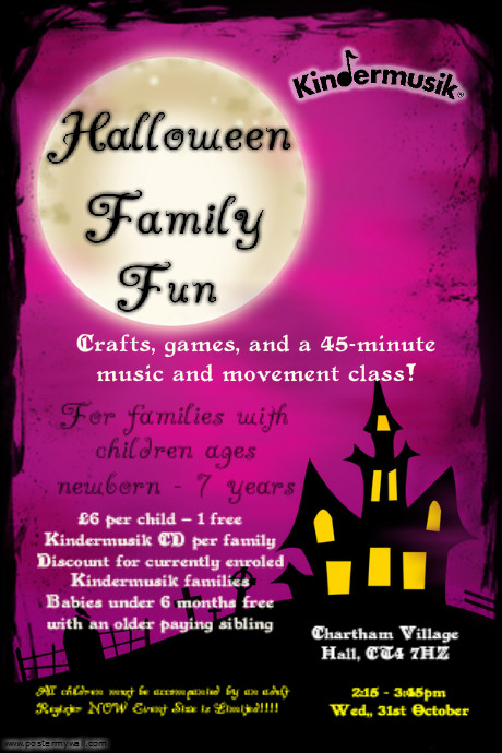 Halloween playdate | PosterMyWall
