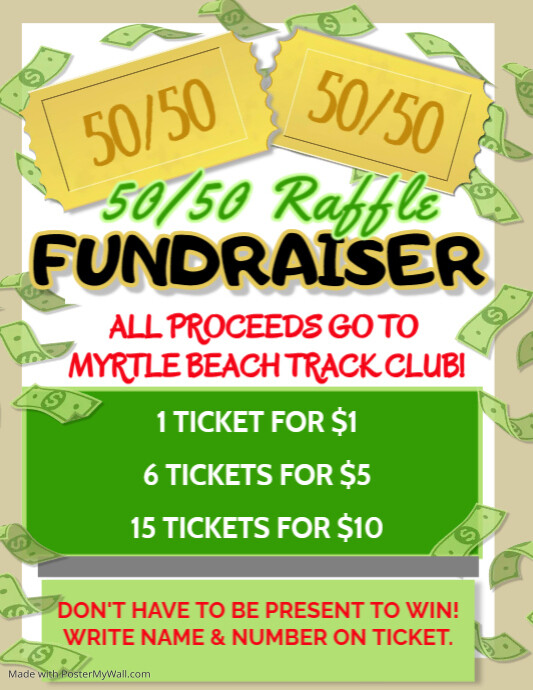 50/50 Raffle | PosterMyWall