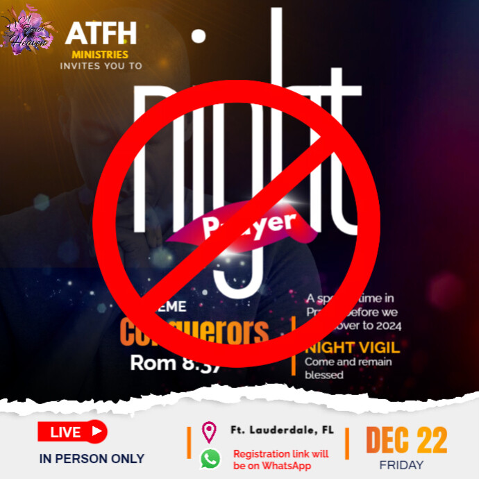 night vigil PosterMyWall