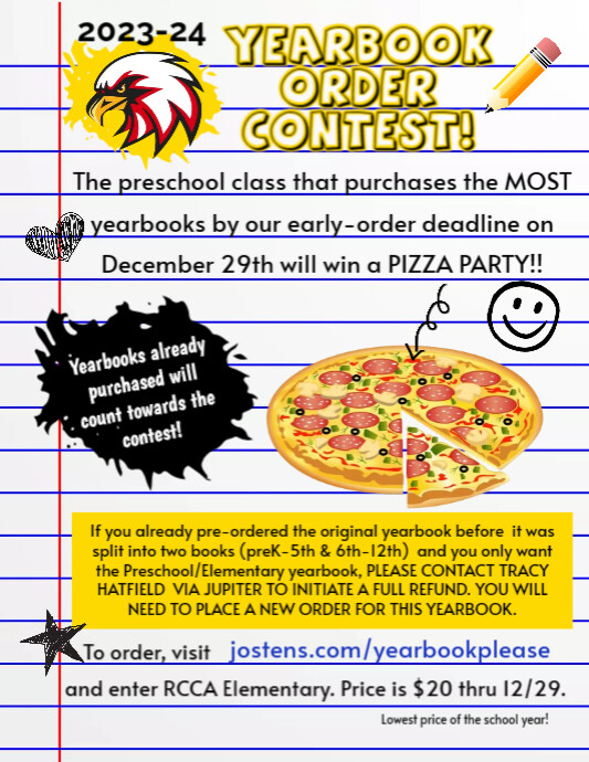 Copy of Yearbook contest preschool FB | PosterMyWall