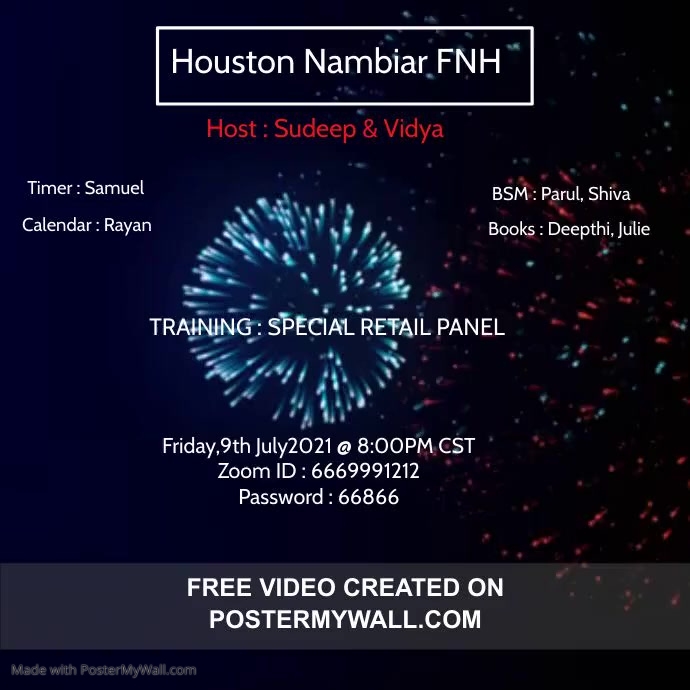 July9th-FNH | PosterMyWall