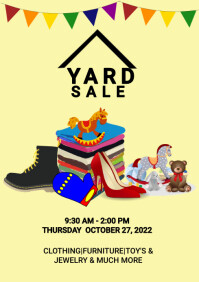 Yard Sale Template PosterMyWall