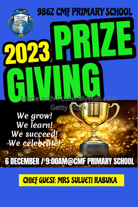 Prize Giving Day | PosterMyWall