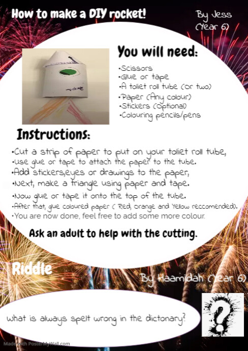 Riddle page | PosterMyWall