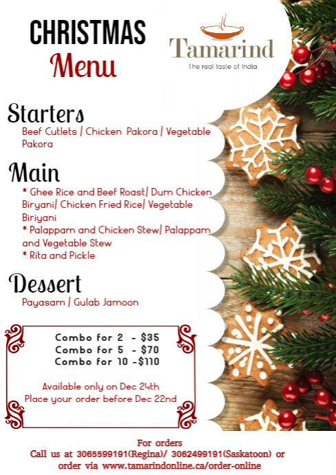 Christmas,Christmas retail,menu | PosterMyWall