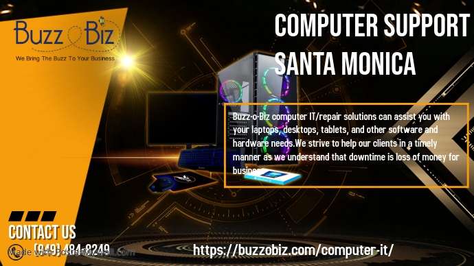 computer support santa monica | PosterMyWall