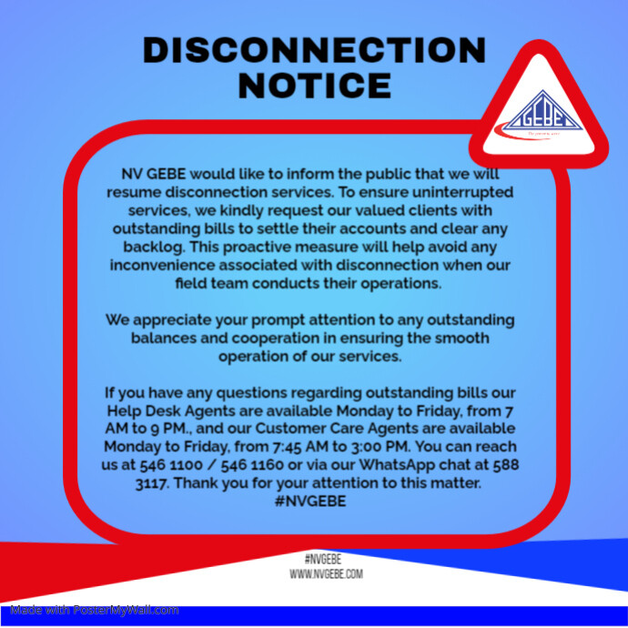 Copy of notice template | PosterMyWall