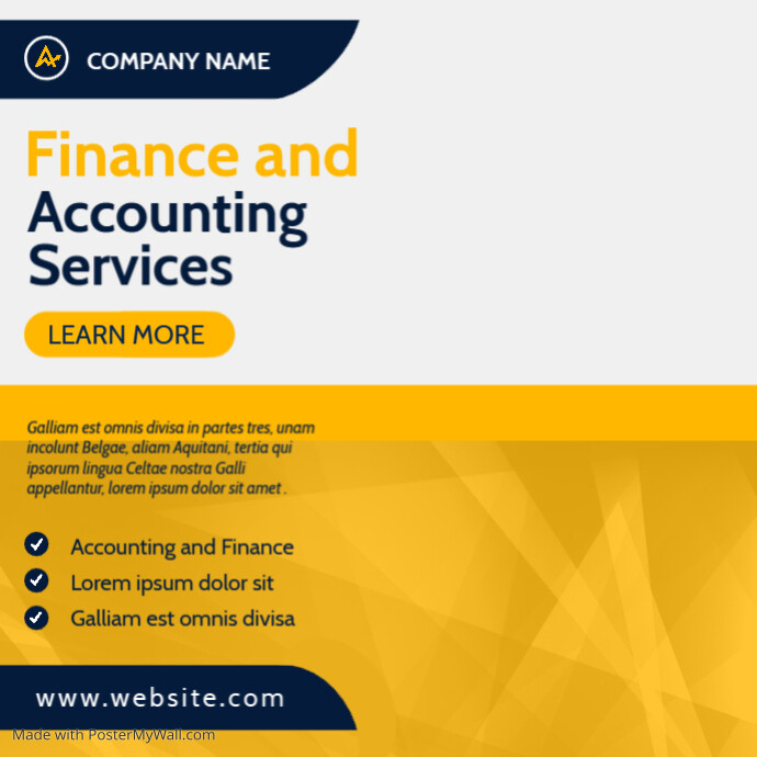 finance and accounting services instagram pos