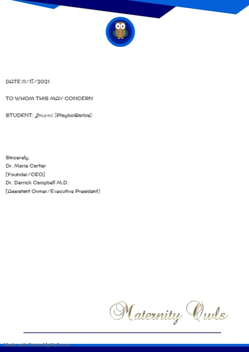 Copy of Copy of Copy of LETTER HEAD TEMPLATE | PosterMyWall