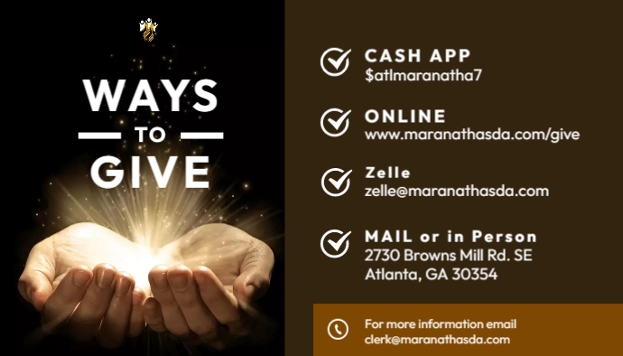 Ways to give 3 | PosterMyWall