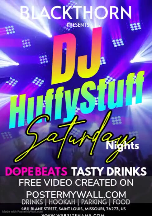 Copy of DJ Promotion Online Video | PosterMyWall