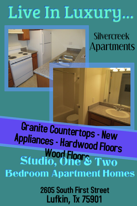 Apartment For Rent Example Posting Apartment For Rent Template | PosterMyWall