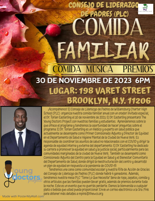 PLC FAMILY POTLUCK - SPANISH FLYER | PosterMyWall