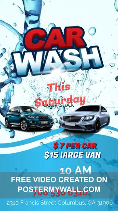 High-Quality Car Wash Fundraiser Posters Diy View Illustration High-Quality Car Wash Fundraiser Posters Diy View Illustration