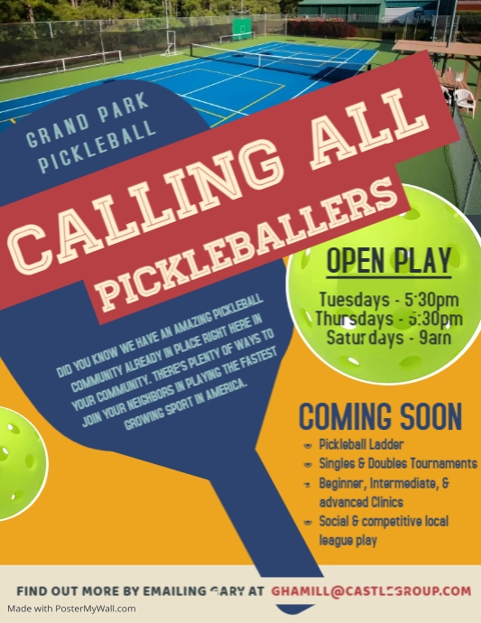 Pickleball Tournament Flyer (1) PosterMyWall