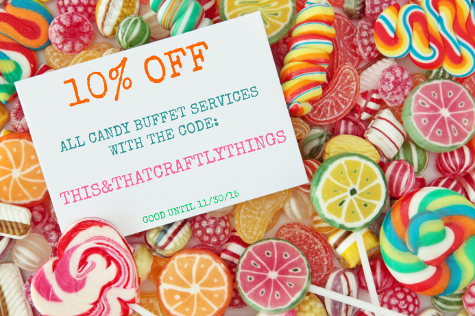 Copy of Candy Buffet Sale Flyer - Customizable | PosterMyWall