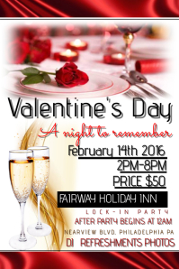customizable design templates for valentine party flyer postermywall valentines party flyer