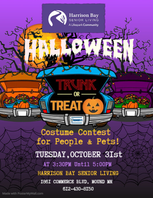 Halloween trunk or treat flyers templates PosterMyWall Halloween trunk or treat flyers templates PosterMyWall