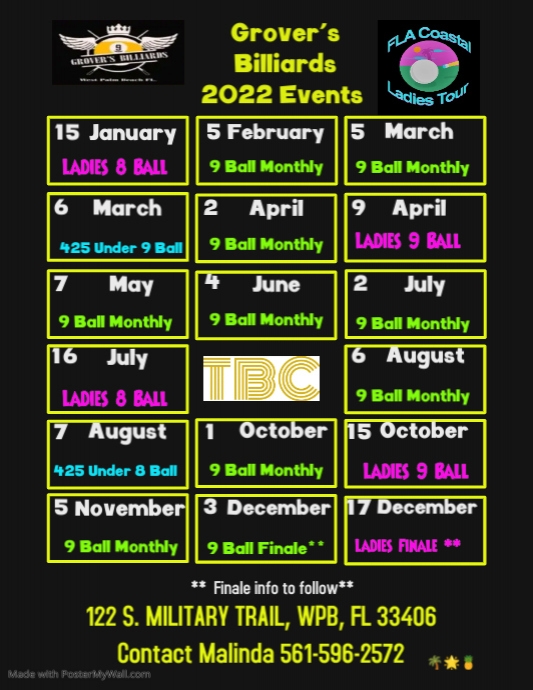 Copy of October Upcoming Events | PosterMyWall