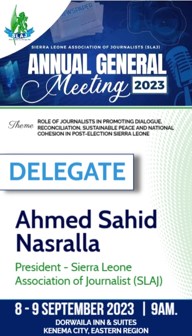 SLAJ DELEGATE TAG | PosterMyWall