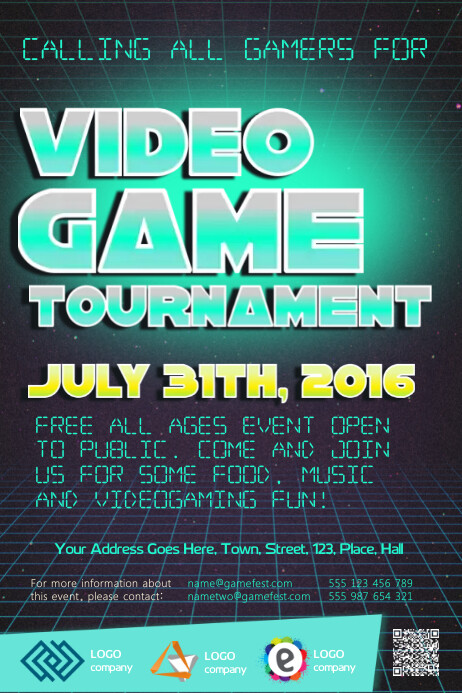 Gaming Poster Template | PosterMyWall