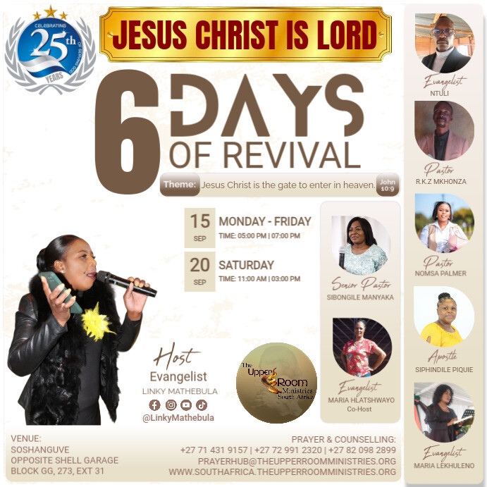 6 Days Of Revival