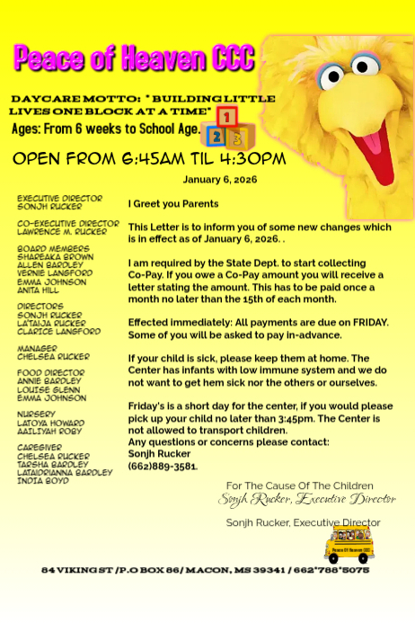 Image 4 for Daycare Letter To Parents Template