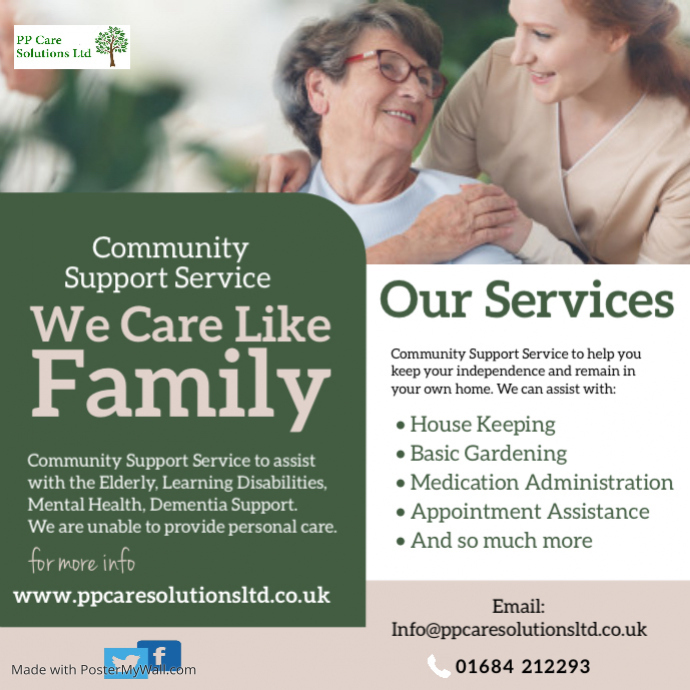 Copy of Elder Care Service Ad PosterMyWall