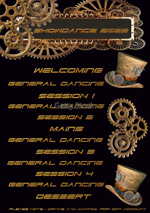Running Order | PosterMyWall