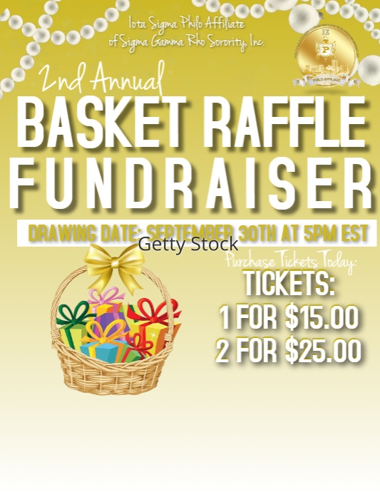 PHILO Basket Raffle PosterMyWall