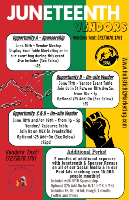 Copy of Juneteenth, Newsletter (1) | PosterMyWall