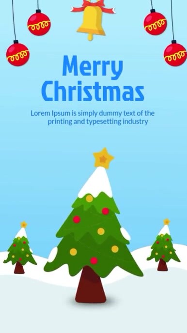 Copy of Merry christmas Instagram story | PosterMyWall