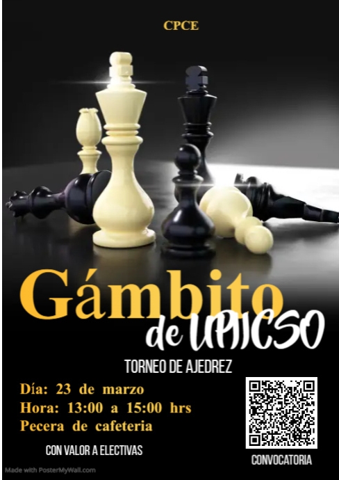 Chess Tournament Competition A4 template