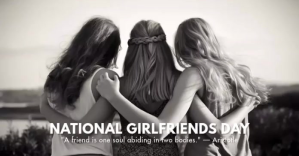 1 Aug - National Girlfriends Day ภาพที่แชร์บน Facebook template