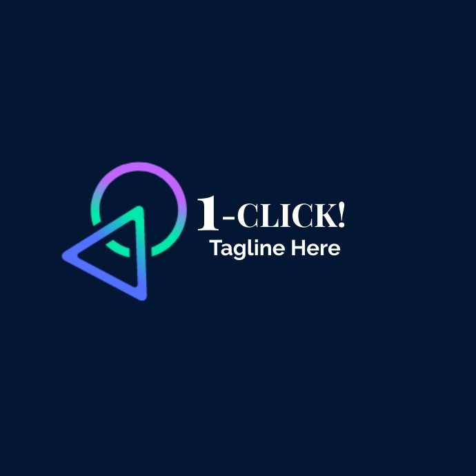1 click logo Template | PosterMyWall