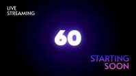 Live Stream Starting Soon Timer Countdown Template | PosterMyWall