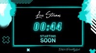 Live Stream Starting Soon Timer Countdown Template | PosterMyWall