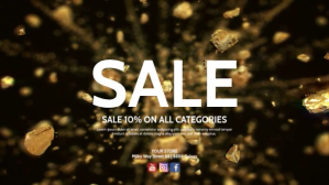 Sort Sale Promotion Digitalanzeige Template