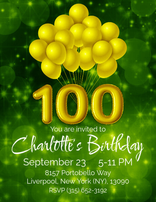 Cakes For 100th Birthday