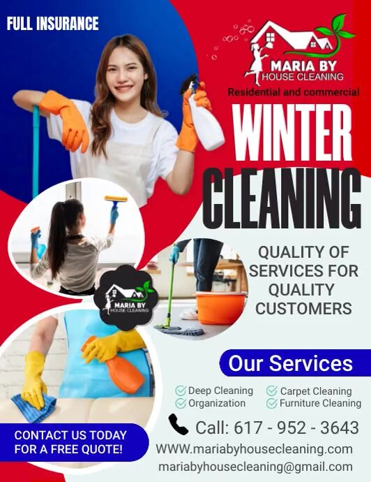 Spring Clean Advert Copy of Spring cleaning ad flyer | PosterMyWall