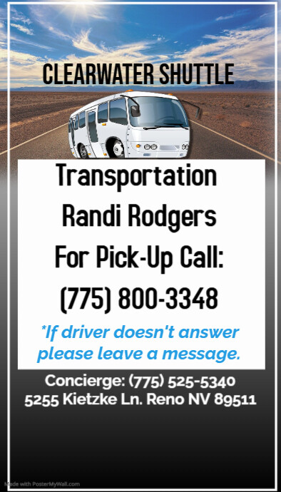 Copy of Shuttle Service | PosterMyWall