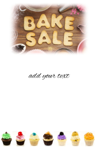 8,900+ Customizable Design Templates for Bake Sale | PosterMyWall
