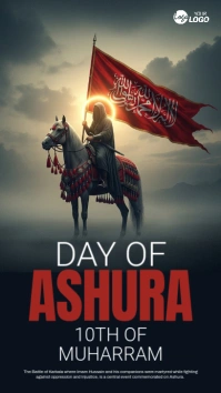 10th of Muharram Instagram-verhaal template