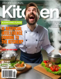 Kitchen Magazine Background 010524 Professional Kitchen magazine cover Template | PosterMyWall