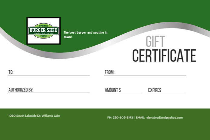 Copy of GIFT CARD | PosterMyWall
