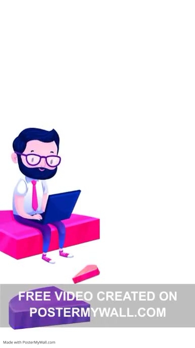 Grow your business social media animated | PosterMyWall