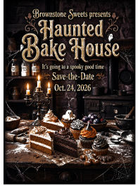 Brownstone Sweets presents... Haunted Bake House